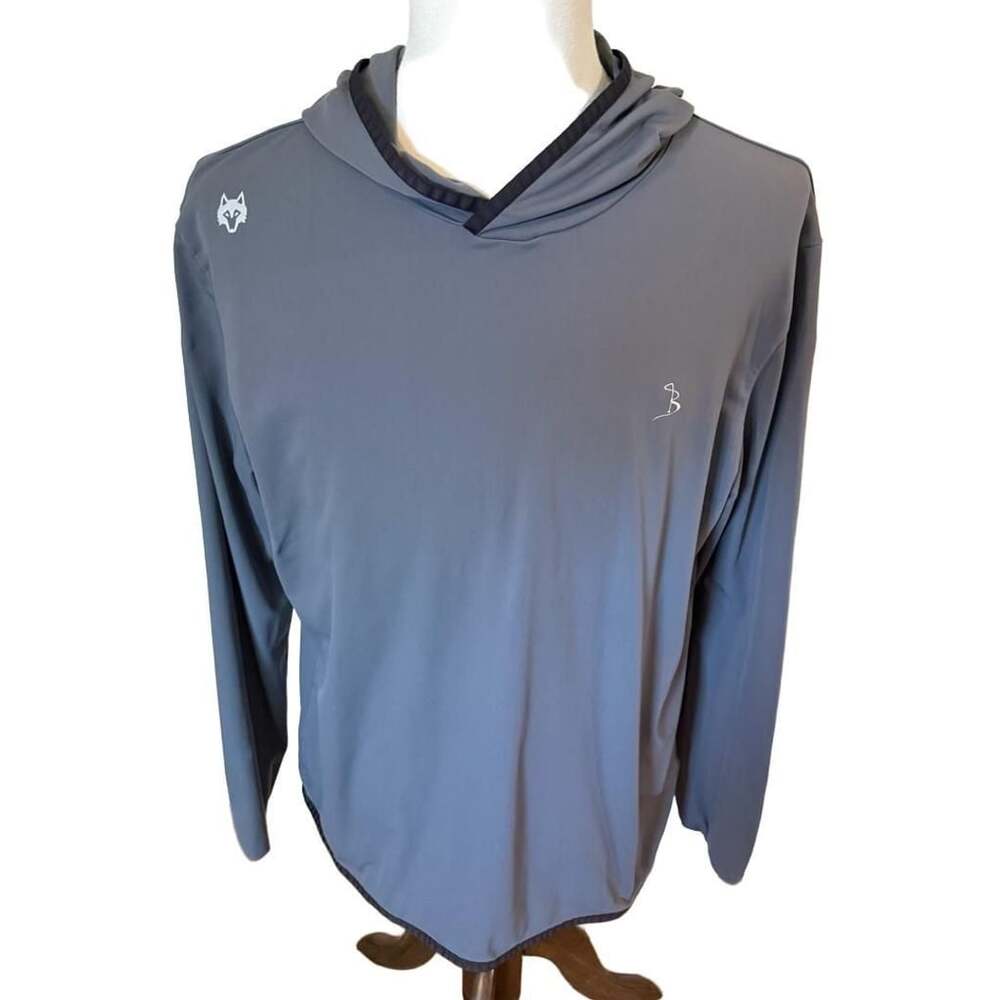 Greyson Men's Gray Colorado Performance Hoodie XL